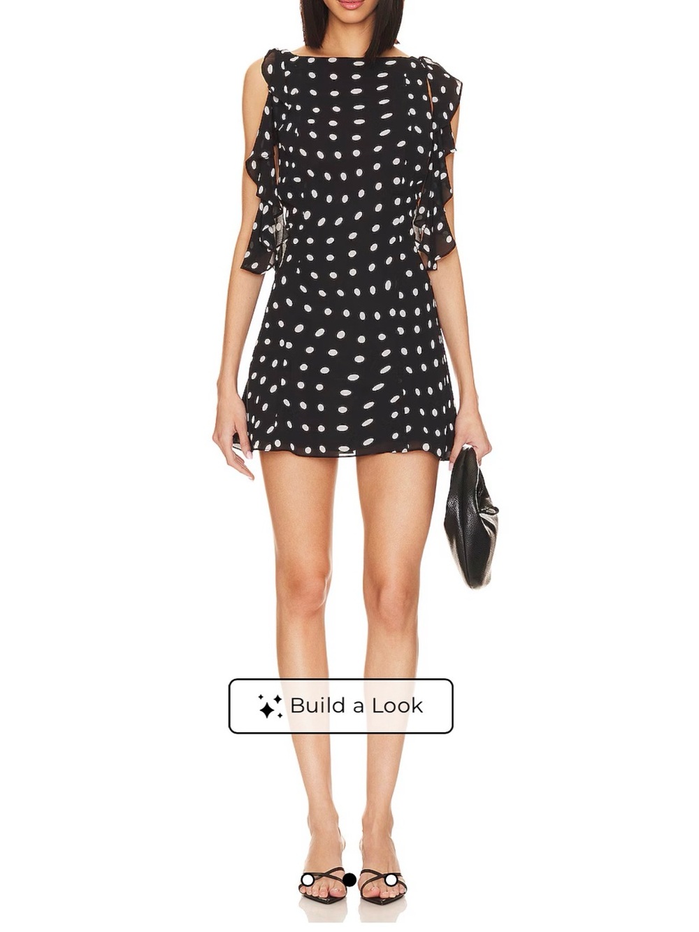 Giulia Mini Dress in Black & Cream Dot
LPA - Picture 6 of 6